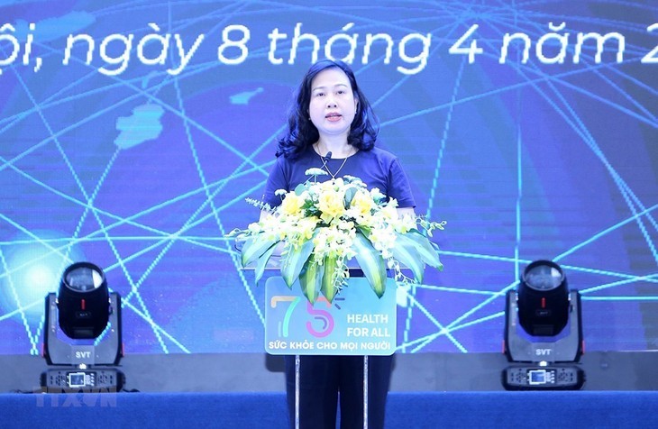 La ministre de la Santé, Dào Hông Lan (photo: Minh Duc/TTXVN)