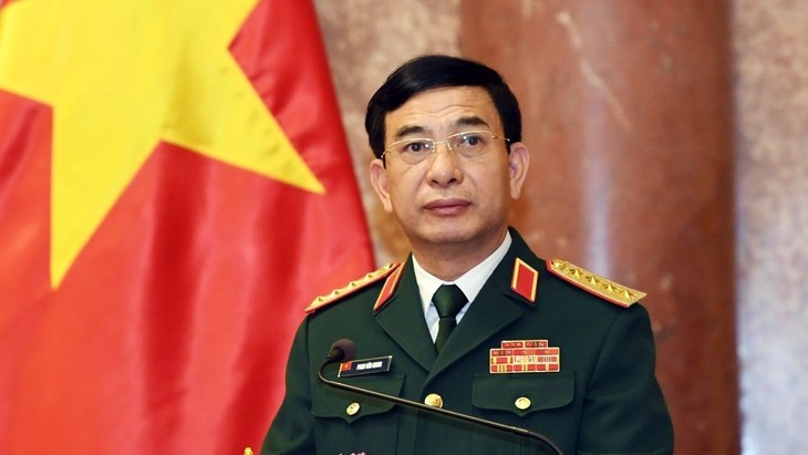 Le ministre vietnamien de la Défense, Phan Van Giang. Photo : VOV.