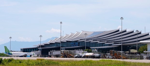 Le terminal T2 de l'aéroport international de Phu Bài. Photo : ACV.