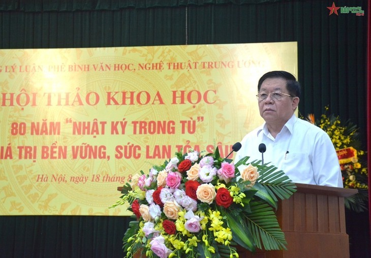 Le président de la Commission centrale de la Propagande et de l'Éducation, Nguyên Trong Nghia. Photo : qdnd.vn