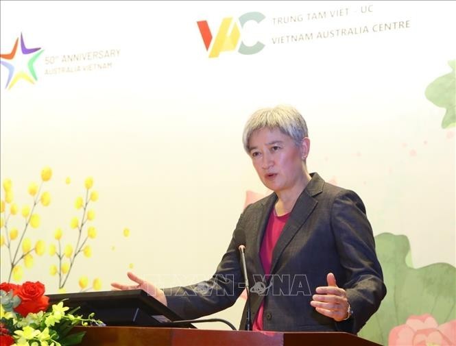 Penny Wong, ministre australienne des Affaires étrangères. Photo : Van Diêp/AVI.