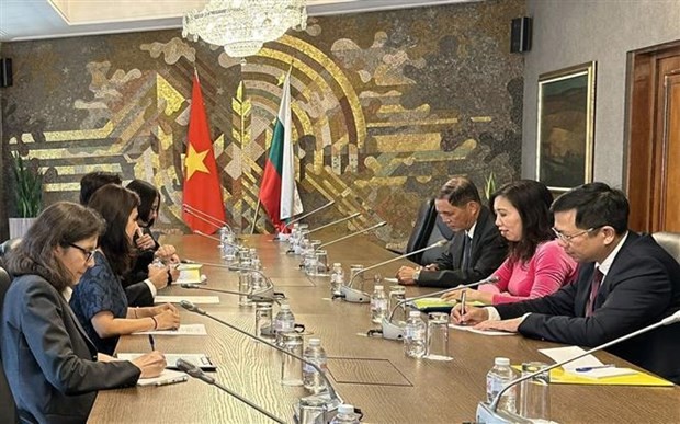 Les vice-ministres des AE du Vietnam et de la Bulgarie discutent de la coopération bilatérale.