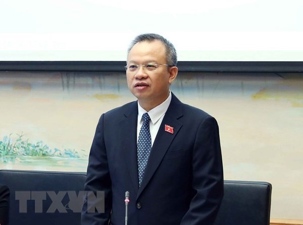 Le vice-président de la Commission des relations extérieures de l'Assemblée nationale (AN), Nguyen Manh Tien, Photo : VNA