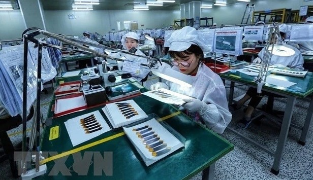 Une entreprise dans le Parc industriel de Yên Phong, province de Bac Ninh (au Nord-Est). Photo : VNA.