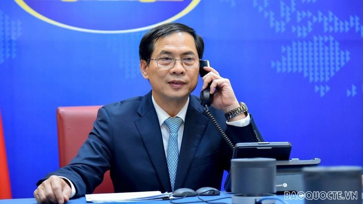 Le ministre des Affaires étrangères Bùi Thanh Son. Photo : baoquocte.vn
