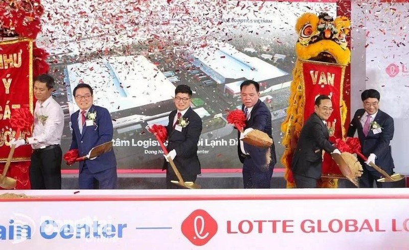 Lancement des travaux du centre logistique de la chaîne du froid à Dong Nai. Photo: Baodongnai.