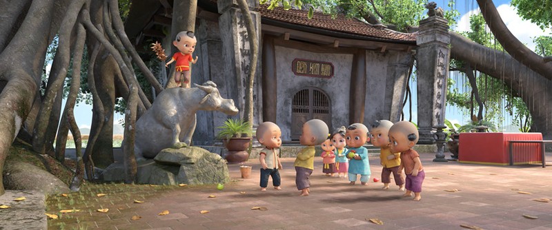 Une scène du film « Le petit Trang Quynh : La légende de Kim Nguu ». Photo : Nguoilaodong.