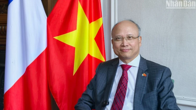 L’ambassadeur du Vietnam en France, Dinh Toan Thang. Photo : NDEL.