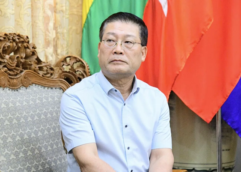 L’ambassadeur du Vietnam au Myanmar, Ly Quoc Tuan. Photo : Baoquocte.