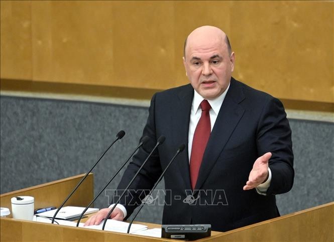 Le Premier ministre russe Mikhail Vladimirovich Mishustin. Photo : VNA.