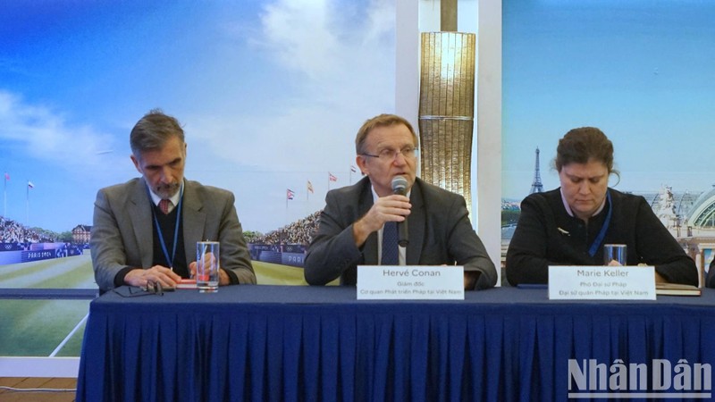 Hervé Conan, directeur de l'Agence française de développement (AFD) au Vietnam. Photo : NDEL.