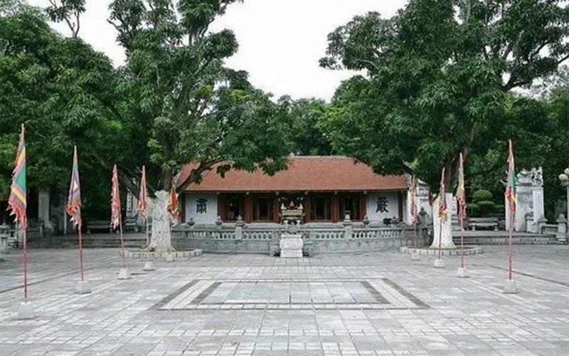 Le site du Temple, de la Pagode et de la Maison communale de Hai Ba Trung. Photo : hanoimoi.com.vn