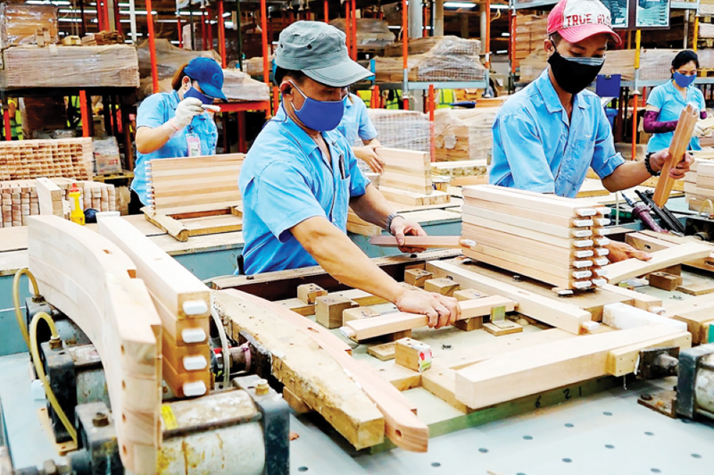 En 2024, les États-Unis étaient le principal marché d'exportation du Vietnam pour le bois et les produits dérivés du bois. Photo : congthuong.vn