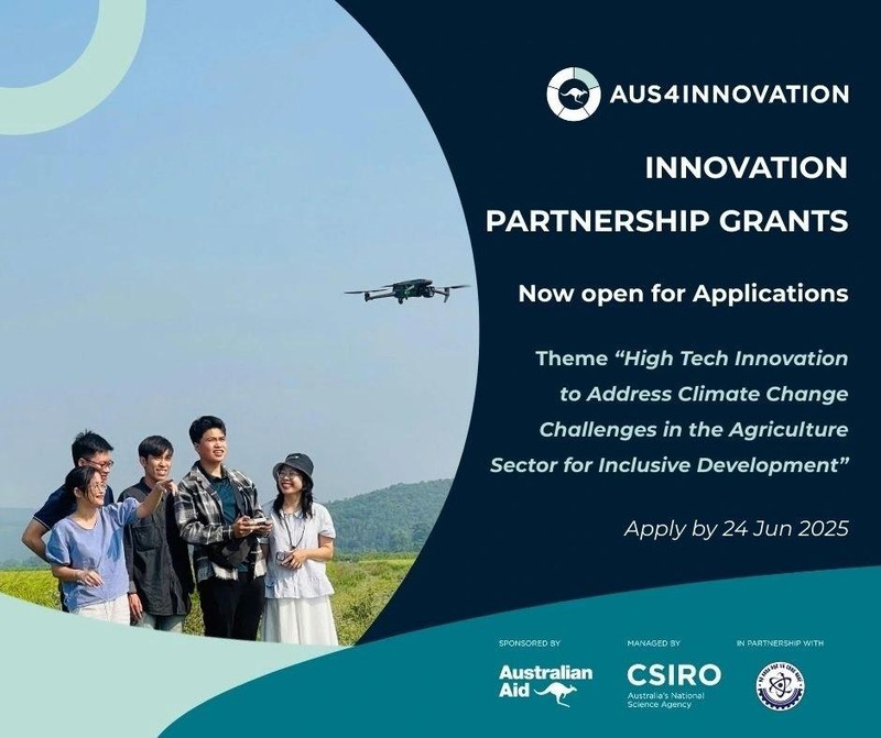 Le programme Aus4Innovation annonce la cinquième série de subventions de partenariat d'innovation. Photo : VOV.