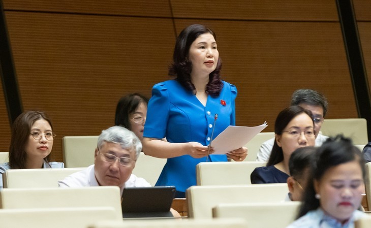Tran Thi Van, députée de Bac Ninh. Photo : quochoi.vn