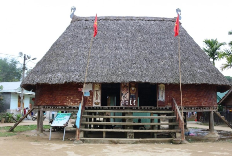 La maison Guol au village touristique communautaire de Ta Lang. Photo : VOV.