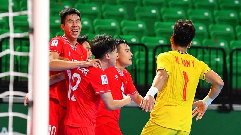 L'équipe vietnamienne de futsal commence son entraînement pour les objectifs de 2025. Photo : VFF.