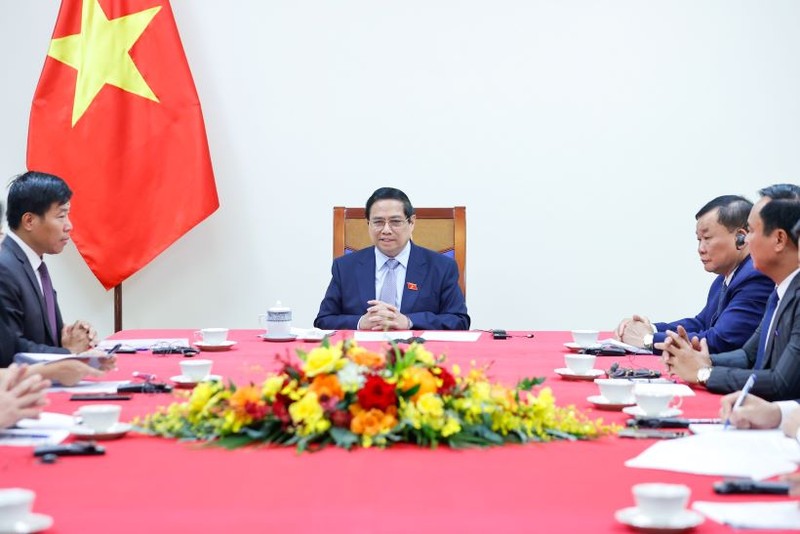 Le Premier ministre Pham Minh Chinh. Photo : VGP.