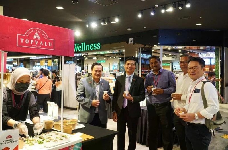 L'ambassadeur du Vietnam en Malaisie, Dinh Ngoc Linh, lors de l'événement. Photo : VNA.