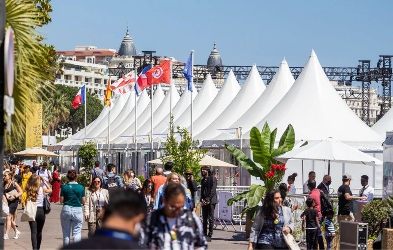 Le Marché du Film est l’un des événements les plus dynamiques du Festival de Cannes. Photo : Ambassade de France au Vietnam.
