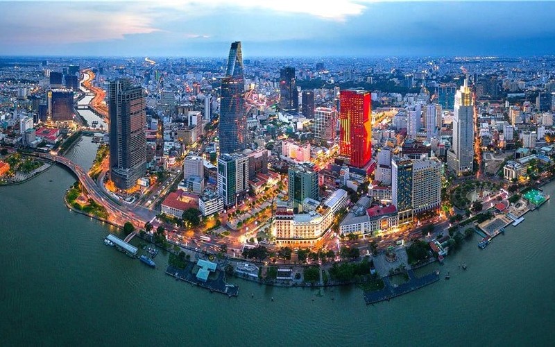 Un coin de Hô Chi MInh-Ville. Photo : CafeF.