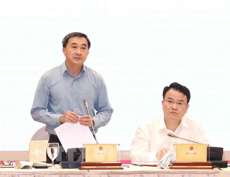 Le vice-ministre de la Santém Tran Van Thuân. Photo: VNA