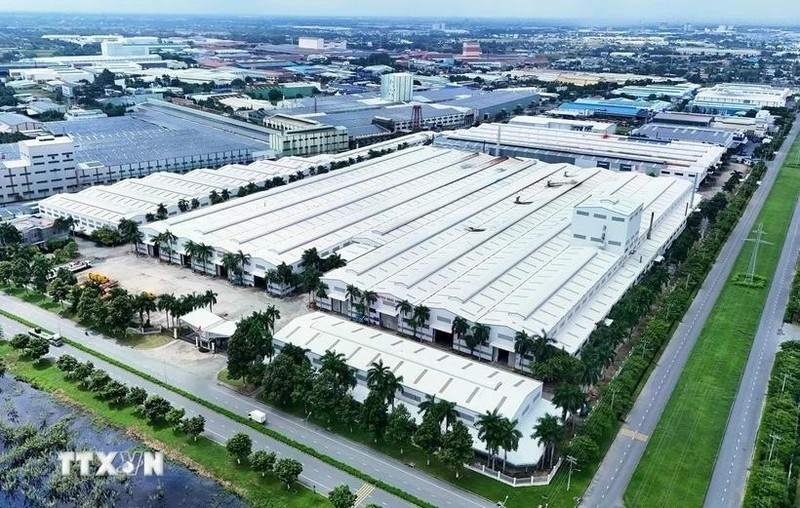 La parc industriel Vinh Loc 2, dictrict de Ben Luc, province de Long An. Photo : VNA.