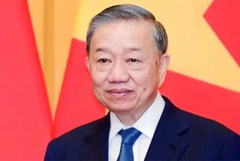 Le secrétaire général du Parti communiste vietnamien, Tô Lâm. Photo : NDEL.