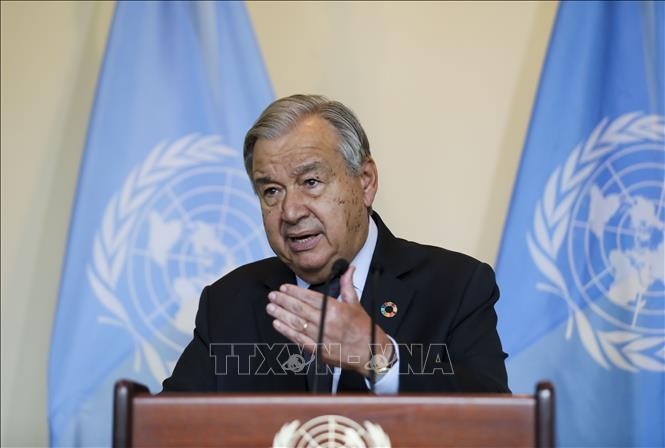 Le secrétaire général de l’ONU Antonio Guterres. Photo: Xinhua.