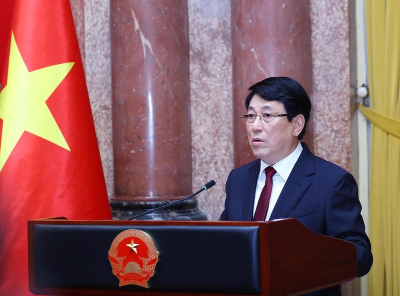 Le président vietnamien Luong Cuong. Photo : VNA.