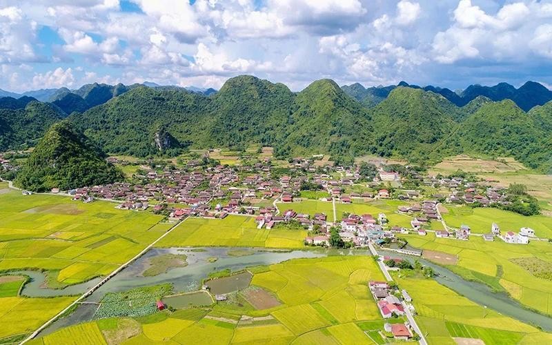 Le géoparc de Lang Son est une preuve vivante de plus de 500 millions d’années d’évolution de la vie à travers ses paysages diversifiés. Photo: NDEL.