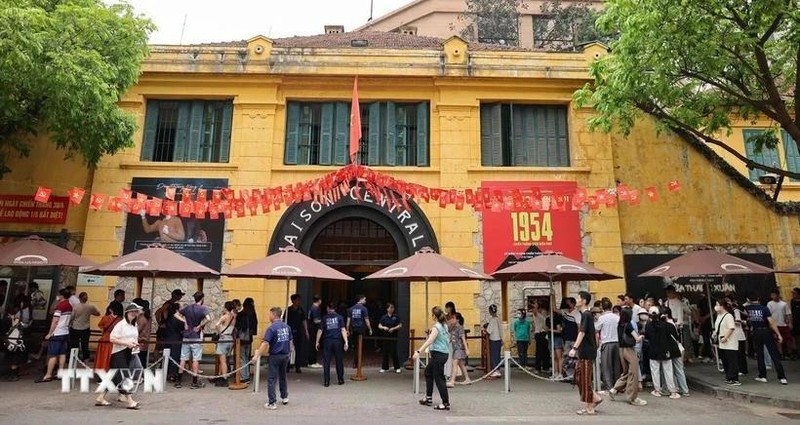 L’ancienne prison de Hoa Lo. Photo: VNA 