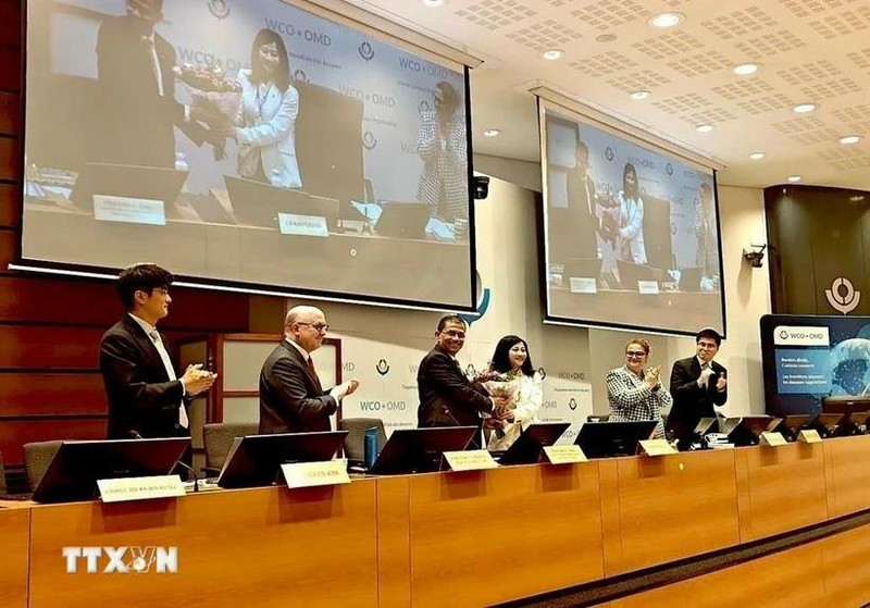 Le Vietnam réélu à la présidence du Comité technique permanent de l'Organisation mondiale des douanes. Photo : VNA. 