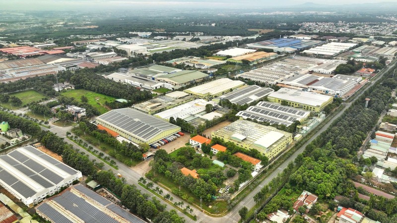 La province de Dông Nai recense actuellement 39 zones industrielles. Photo : VNA