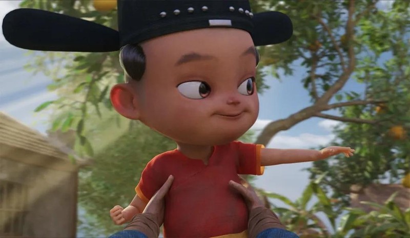 Inspiré par le personnage populaire Trang Quỳnh, souvent célébré pour son esprit et son courage dans les contes traditionnels. Photo : baovanhoa.