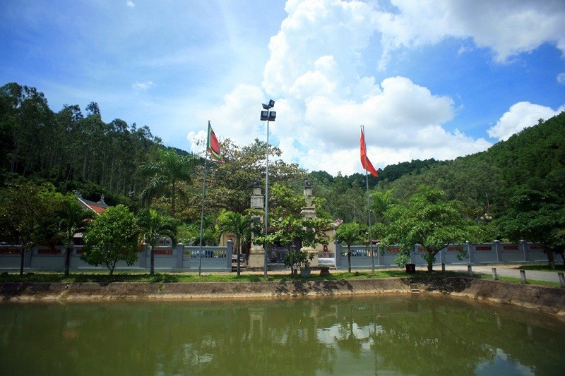 Le temple du Roi Mai Hac Dê (district Nam Dàn, province centrale de Nghê An). Photo : thoidai.com.vn
