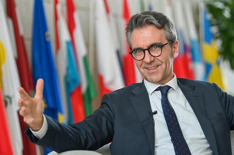 Le chef de la Délégation de l’Union européenne au Vietnam, Giorgio Aliberti. Photo : baoquocte.vn