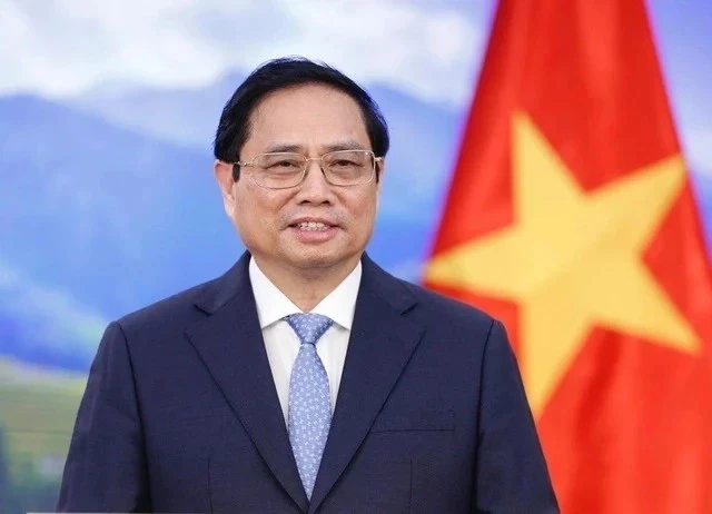 Le Premier ministre Pham Minh Chinh. Photo : NDEL.