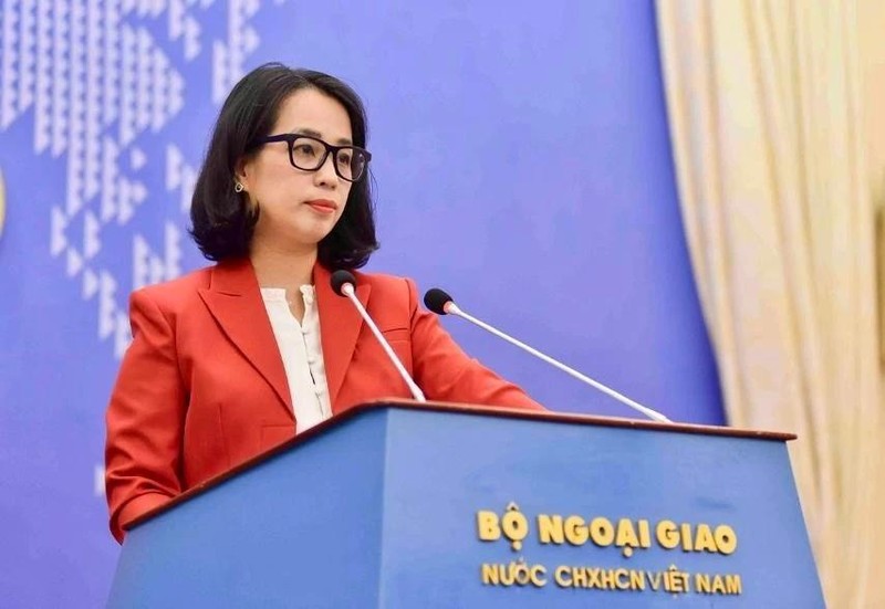 Pham Thu Hang, porte-parole du ministère des Affaires étrangères. Photo : Mofa. 