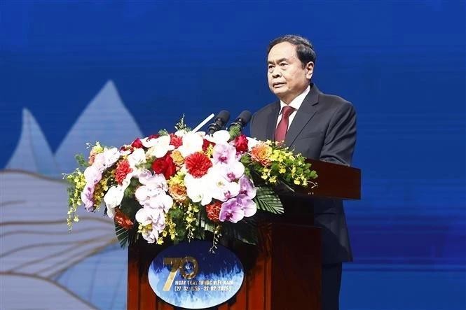 Le président de l’Assemblée nationale, Trân Thanh Mân. Photo : VNA. 