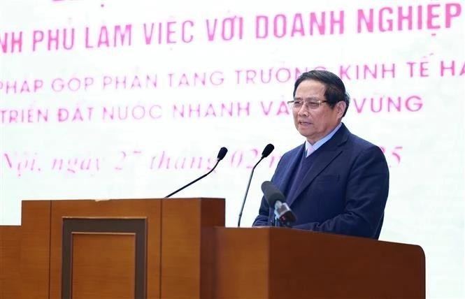 Le Premier ministre Pham Minh Chinh. Photo : VNA 