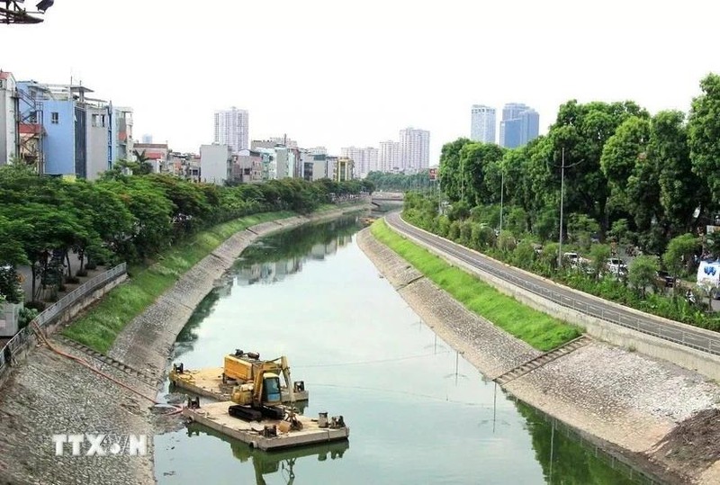 La rivière Tô Lich. Photo: VNA