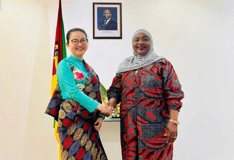 La présidente de l'Assemblée nationale du Mozambique, Margarida Talapa, a reçu l'ambassadrice Tran Thi Thu Thin.