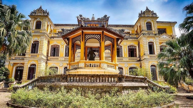 Le palais An Dinh. Photo: thoidai.com.vn