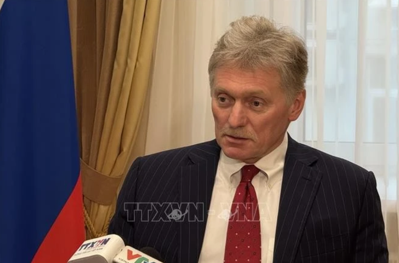 Le porte-parole du Kremlin Dmitri Peskov. Photo : VNA.