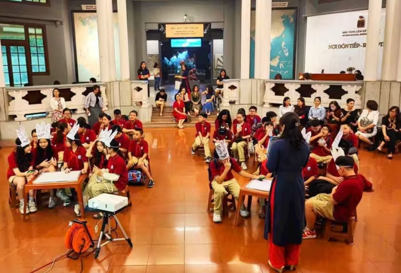 Une classe au cœur du patrimoine. Photo: daidoanket