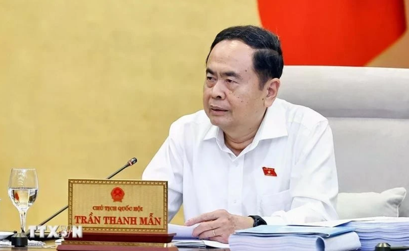 Le président de l’Assemblée nationale Trân Thanh Mân. Photo : VNA.