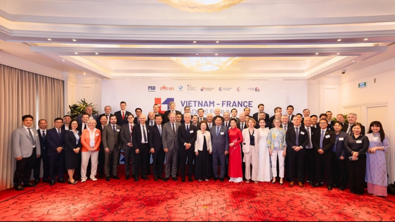 50 entreprises de premier plan participent au Forum des leaders Vietnam-France. Photo: NDEL