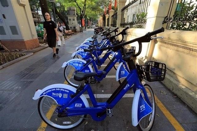 Hanoi prévoit de prolonger le service pilote de vélos jusqu'en 2025