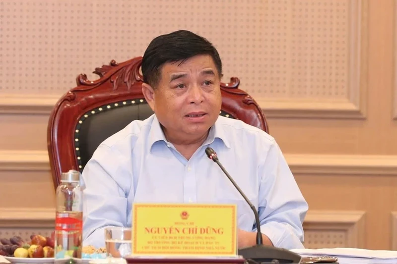 Le ministre du Plan et de l'Investissement, Nguyen Chi Dung. Photo : VNA.